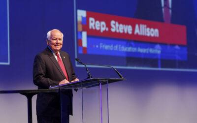 Representative Steve Allison Recognized as a Friend of Education